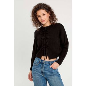 Cache Cache wollen gebreid vest zwart