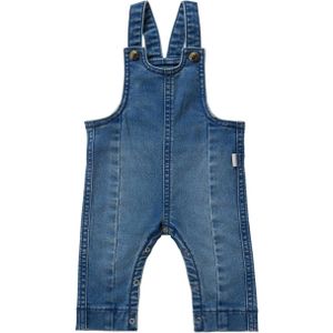 Noppies baby tuinbroek Dungaree Bacliff dark blue denim