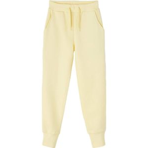 NAME IT KIDS regular fit joggingbroek NKFLENA met biologisch katoen geel