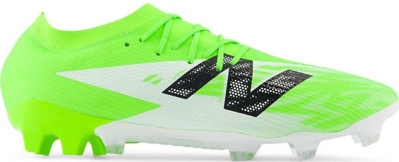 New Balance - Voetbalschoen - Grasgroen - Zwart - Wit - Noppen