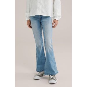 WE Fashion Blue Ridge flared jeans light blue denim