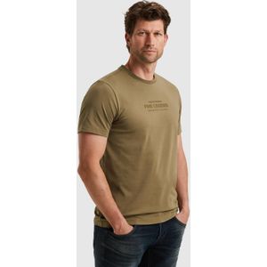 PME Legend - Heren t-shirt - Maat S - Mannen - Bruin -