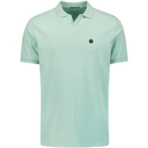 No Excess regular fit polo met logo mint