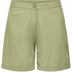 ONLY CARMAKOMA regular waist casual short groen