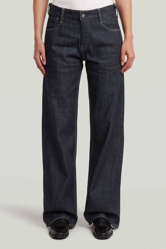 G-STAR - Judee Loose - Jeans - Donkerblauw - Dames