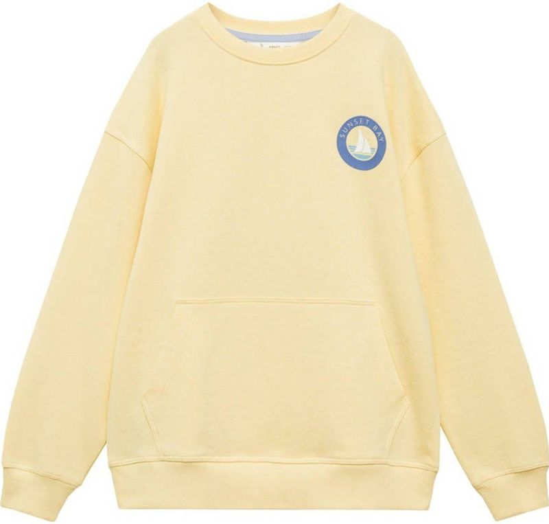 Mango Kids sweater geel