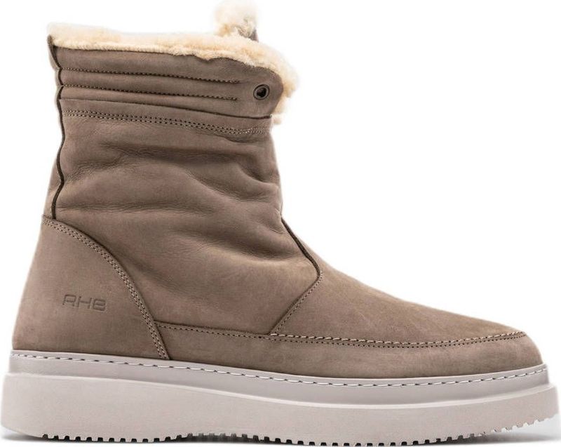 Rehab - Marvis Nub - Boots - Taupe - Hoogwaardig Nubuck Leer