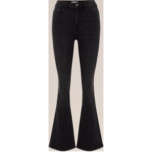 WE Fashion flared jeans black denim