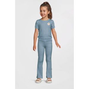 B.Nosy flared legging lichtblauw