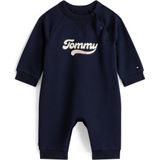 Tommy Hilfiger - TOMMY APPLIQUE COVERALL L/S - Bodystocking - Dark Night Navy