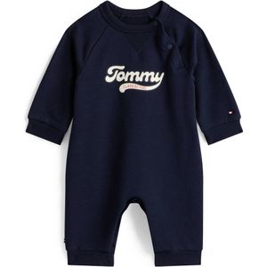 Tommy Hilfiger - TOMMY APPLIQUE COVERALL L/S - Bodystocking - Dark Night Navy