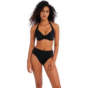 Freya niet-voorgevormde halter bikinitop Jewel Cove zwart