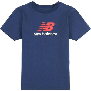 New Balance - T-shirt - Blauw