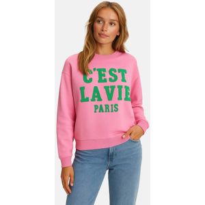 Cars sweater roze