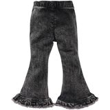 Z8 - Rowen - Flared Jeans - Zwart Denim