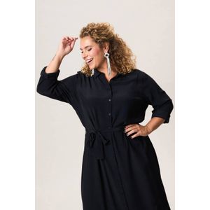 Miss Etam Plus blousejurk zwart