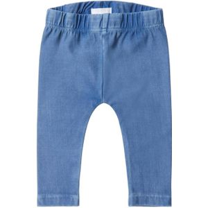 Noppies baby slim fit jegging Cary blauw