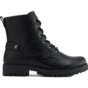 Easy Street comfort gevoerde veterboots zwart