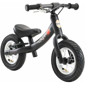 Bikestar, Sport, 2 in 1 meegroei loopfiets, 10 inch, zwart