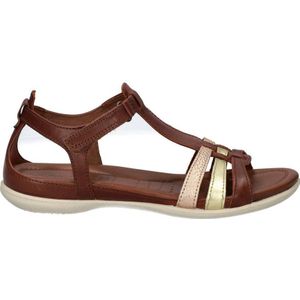 Ecco Flash leren sandalen cognac
