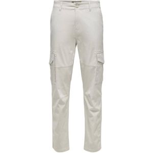 ONLY & SONS tapered fit cargo broek ONSDEAN