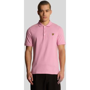 Lyle & Scott regular polo roze