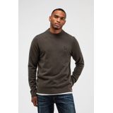 Butcher of Blue - Clifden Mock Turtleneck - Coltrui - Bruin