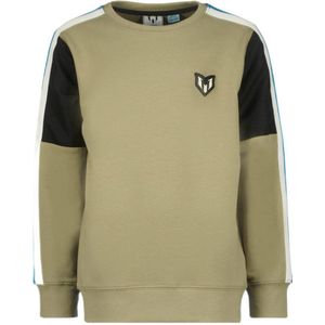 Vingino x Messi sweater Neyen licht olijfgroen