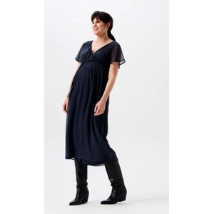 Noppies zwangerschapsjurk Amelie van gerecycled polyester donkerblauw