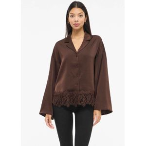 VILA Blouse 'VILea'  bruin