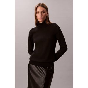 Calvin Klein - Trui - Zwart - Knitwear - Lange Mouw