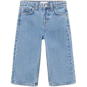 Mango Kids straight leg jeans blauw