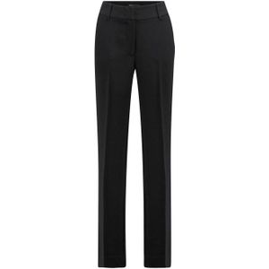 Expresso wide leg pantalon zwart