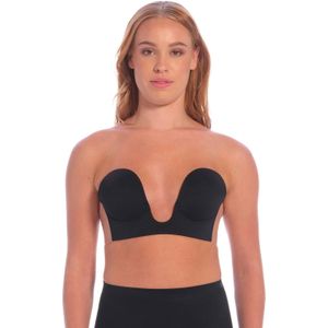 Perfect Secrets voorgevormde strapless plak bh Perfect Plunge Bra zwart