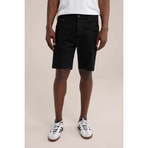 WE Fashion Blue Ridge straight fit denim short black uni