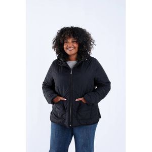 Paprika gewatteerde jas quilted zwart