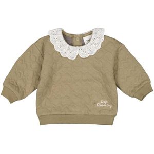 Feetje - Fields of Green - Sweater - Olijfgroen