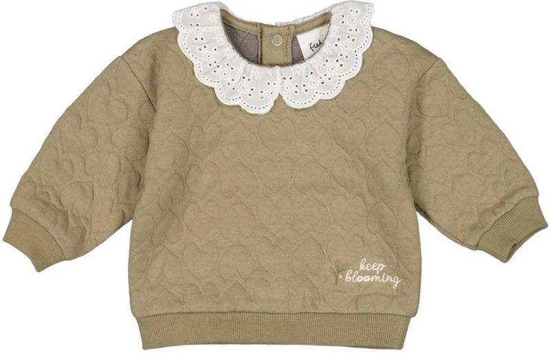 Feetje - Fields of Green - Sweater - Olijfgroen