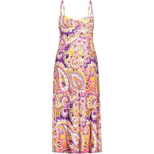 Geisha jurk met all over print multi