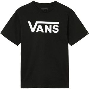 VANS T-shirt met logo zwart/wit