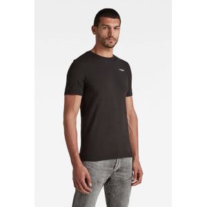 G-Star RAW Slim Fit T-shirt met Biologisch Katoen Black