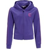 Coolcat - Lara - Vest - Paars - Met Capuchon en Ritssluiting