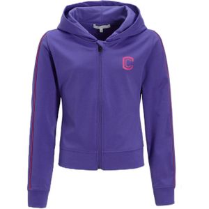 Coolcat - Lara - Vest - Paars - Met Capuchon en Ritssluiting