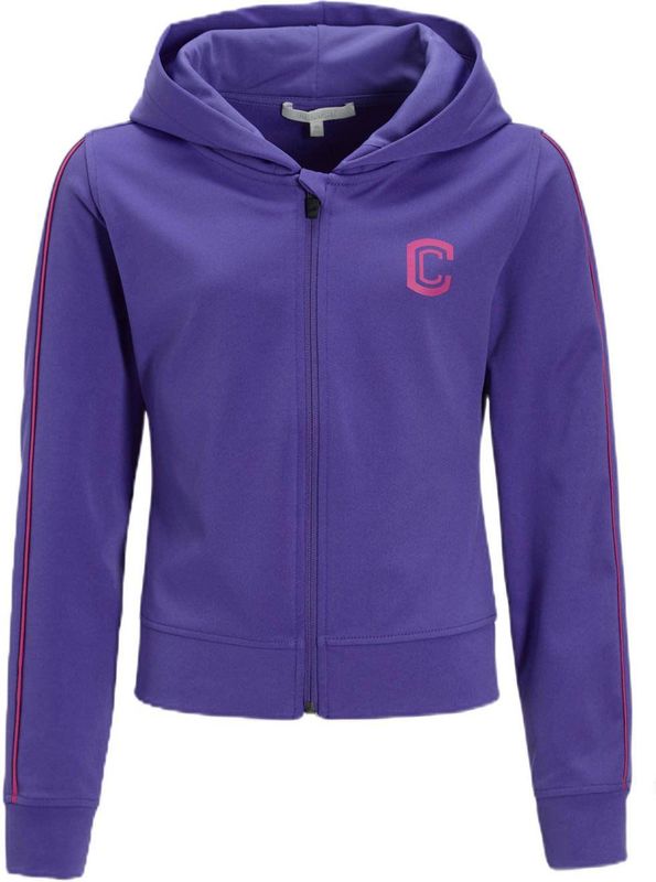 Coolcat - Lara - Vest - Paars - Met Capuchon en Ritssluiting