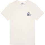 Kultivate regular fit T-shirt WAY met backprint egret