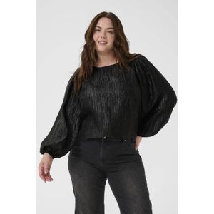 Kaffe Curve blousetop zwart