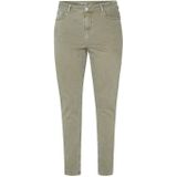 Miss Etam Plus slim fit jeans Jackie groen