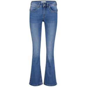 Red Button cropped slim fit jeans Babette medium blue denim