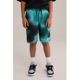 WE Fashion slim sweatshort blauw