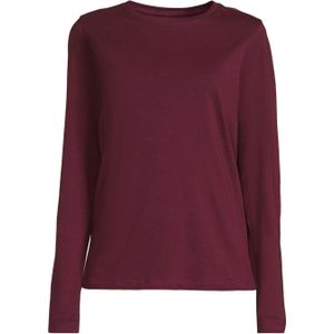 Anytime longsleeve bordeauxrood